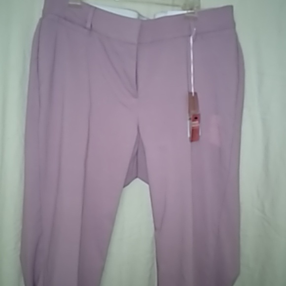 NWT Allie dusty rose cropped pants18 - Picture 4 of 6